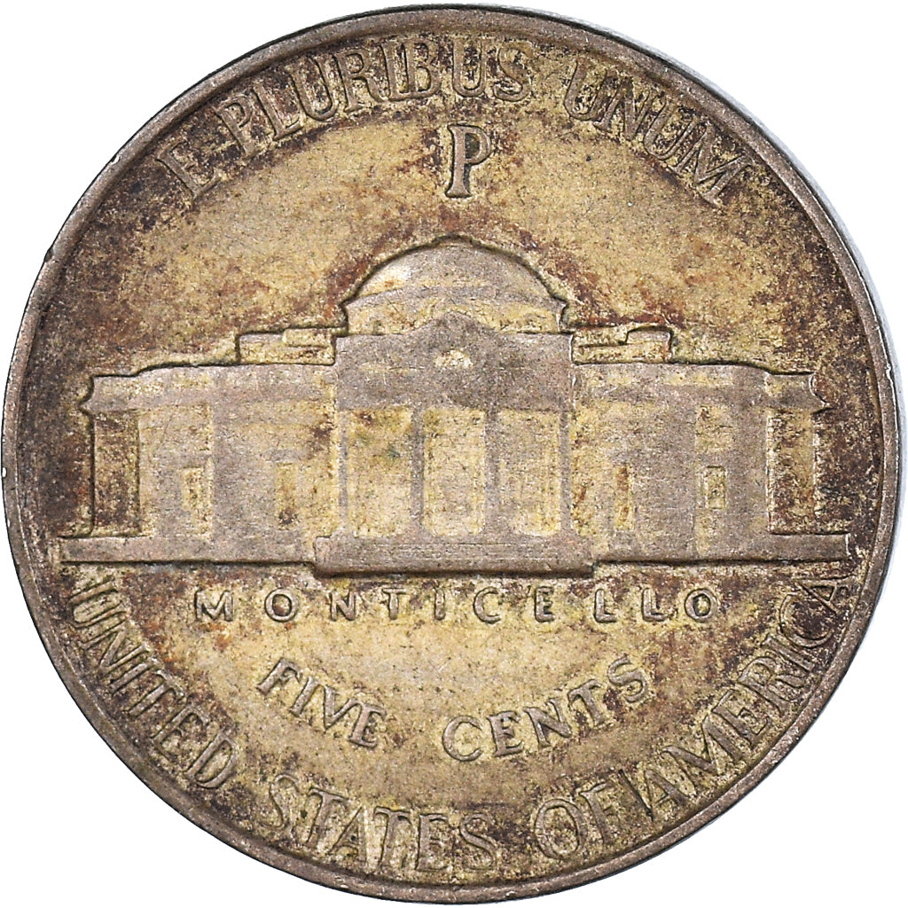 Coin, United States, 5 Cents, 1943