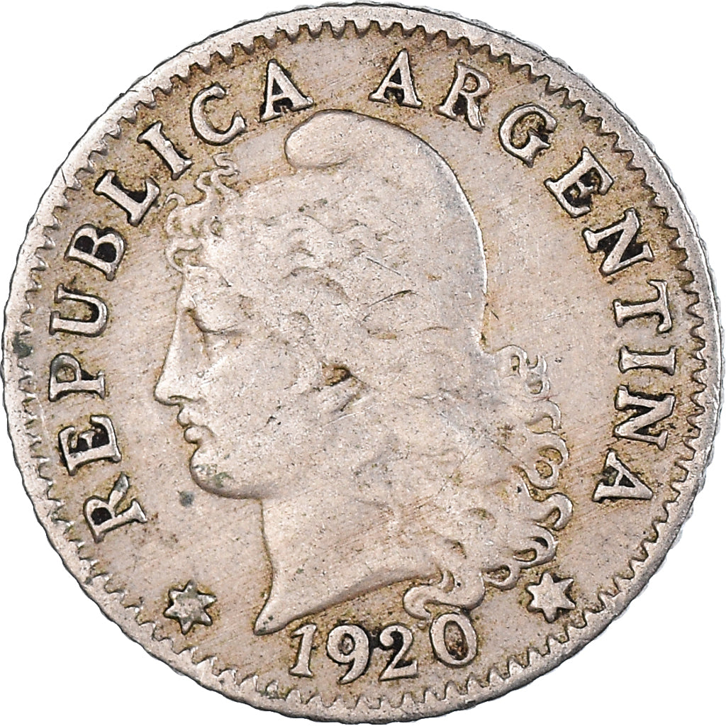 Moeda, Argentina, 5 Centavos, 1920