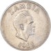 Monnaie, Zambie, 20 Ngwee, 1968