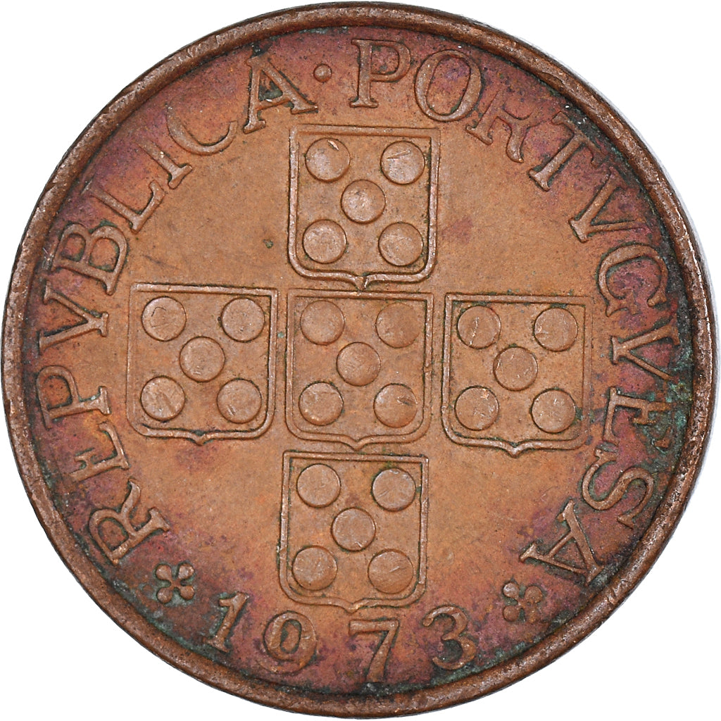 Münze, Portugal, Escudo, 1973