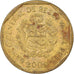 Münze, Peru, 10 Centimos, 2009