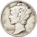 Moneda, Estados Unidos, Mercury Dime, Dime, 1942, U.S. Mint, Philadelphia, MBC