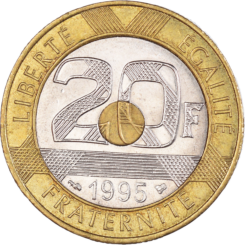 Coin, France, 20 Francs, 1995