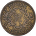 Moneta, Tunisia, 2 Francs, 1921