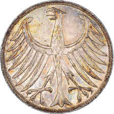 Moneda, ALEMANIA - REPÚBLICA FEDERAL, 5 Mark, 1968