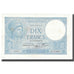 França, 10 Francs, Minerve, 1940, 1940-10-17, AU(50-53), Fayette:7.17, KM:84