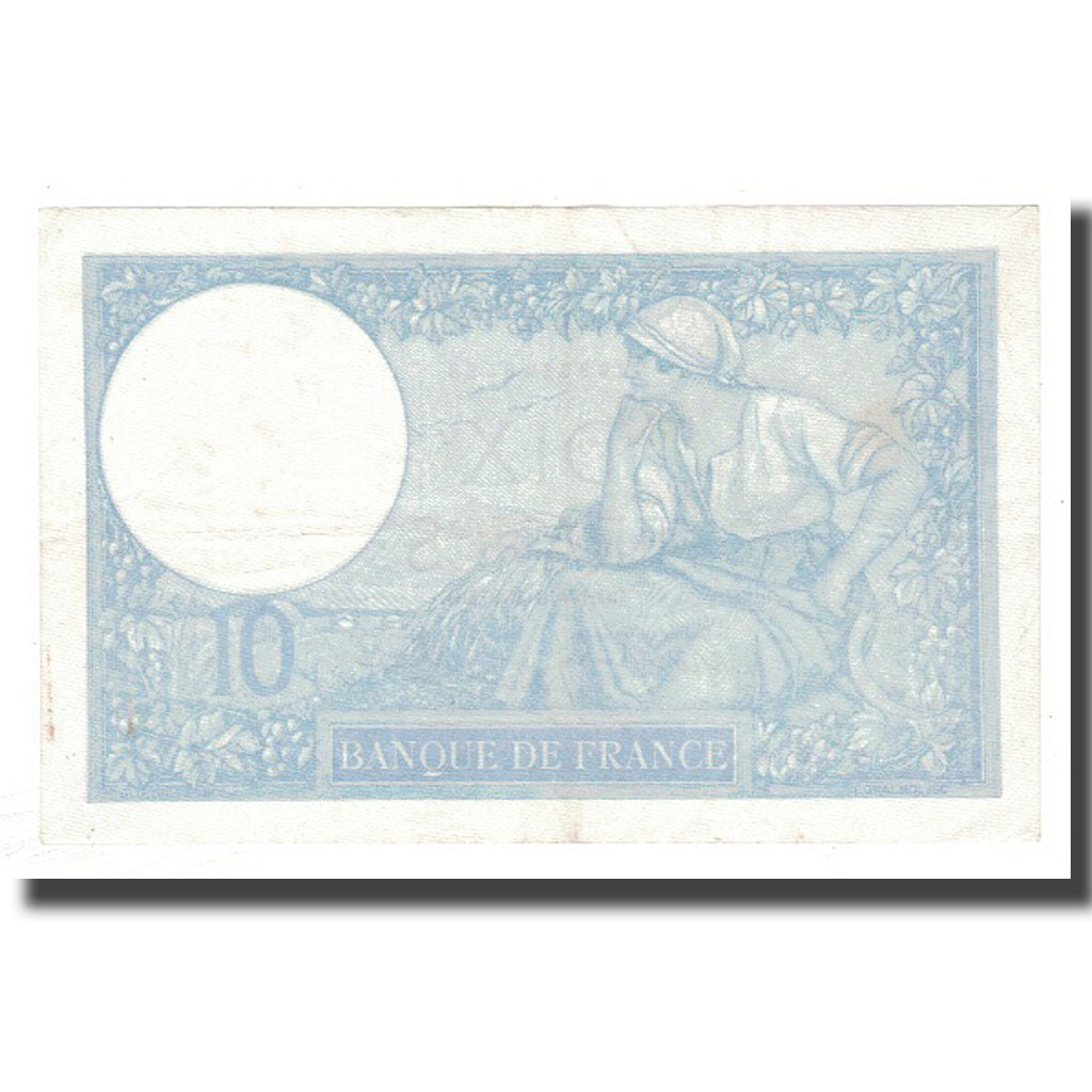 França, 10 Francs, Minerve, 1940, 1940-10-17, AU(50-53), Fayette:7.17, KM:84