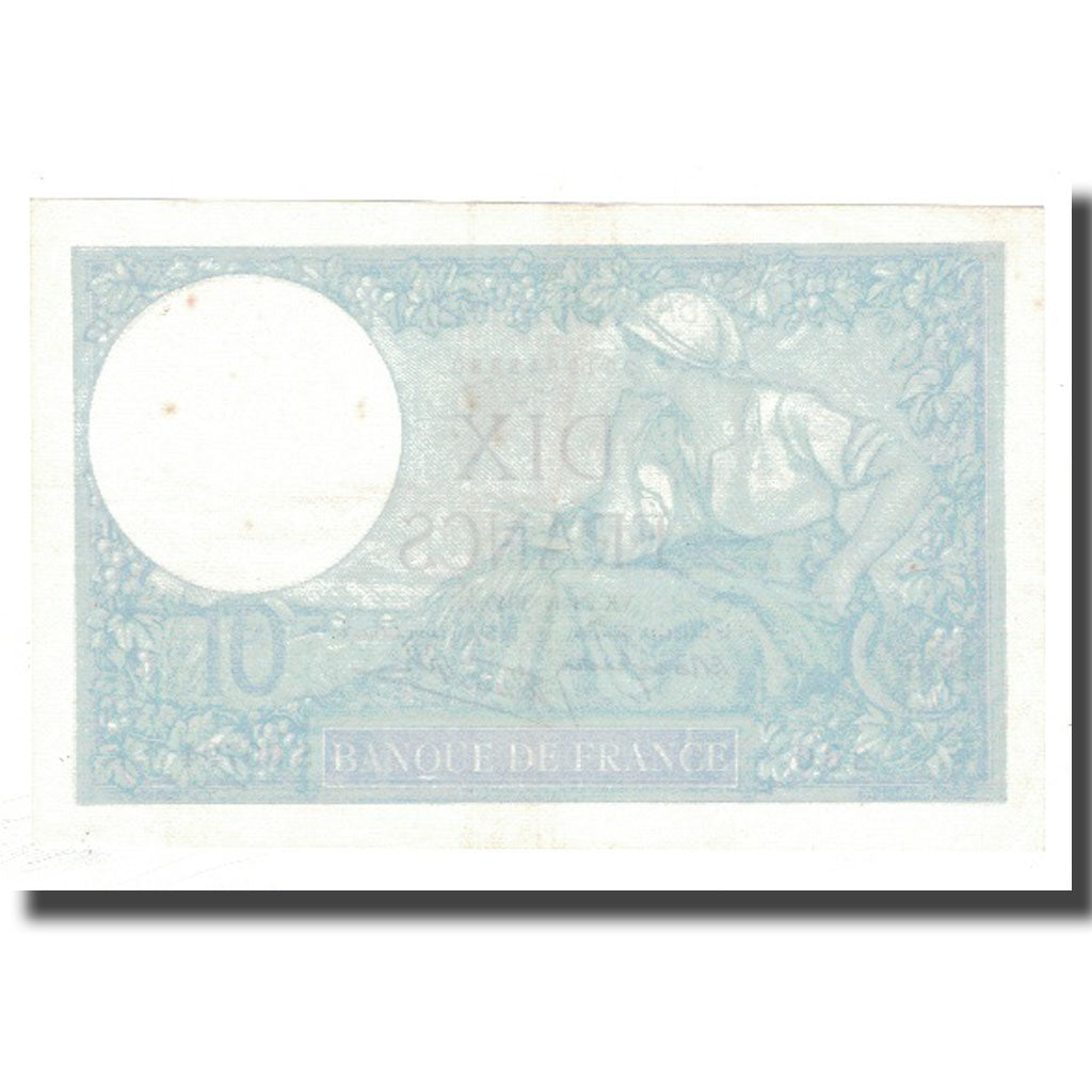 Francja, 10 Francs, Minerve, 1940, 1940-11-28, EF(40-45), Fayette:7.22, KM:84