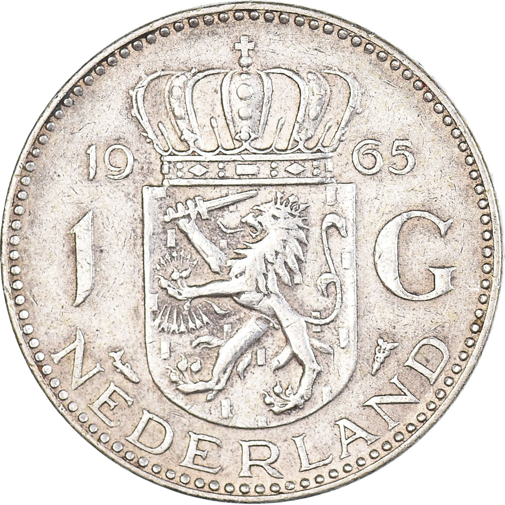 Münze, Niederlande, Gulden, 1965