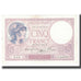 France, 5 Francs, Violet, 1939, 1939-10-19, SUP+, Fayette:4.12, KM:83
