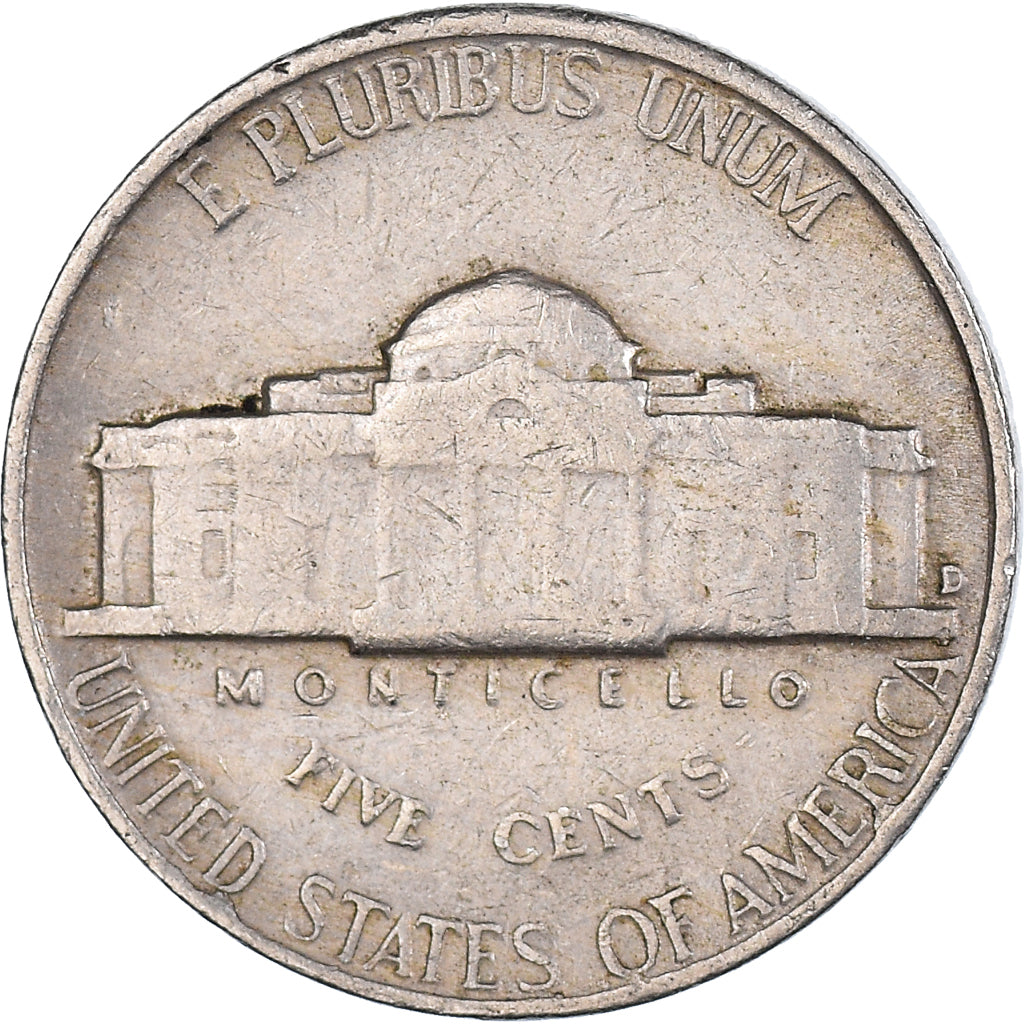 Munten, Verenigde Staten, 5 Cents, 1955