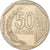Monnaie, Pérou, 50 Centimos, 2005