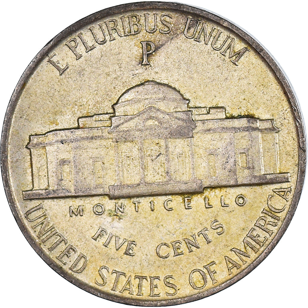 Coin, United States, 5 Cents, 1942