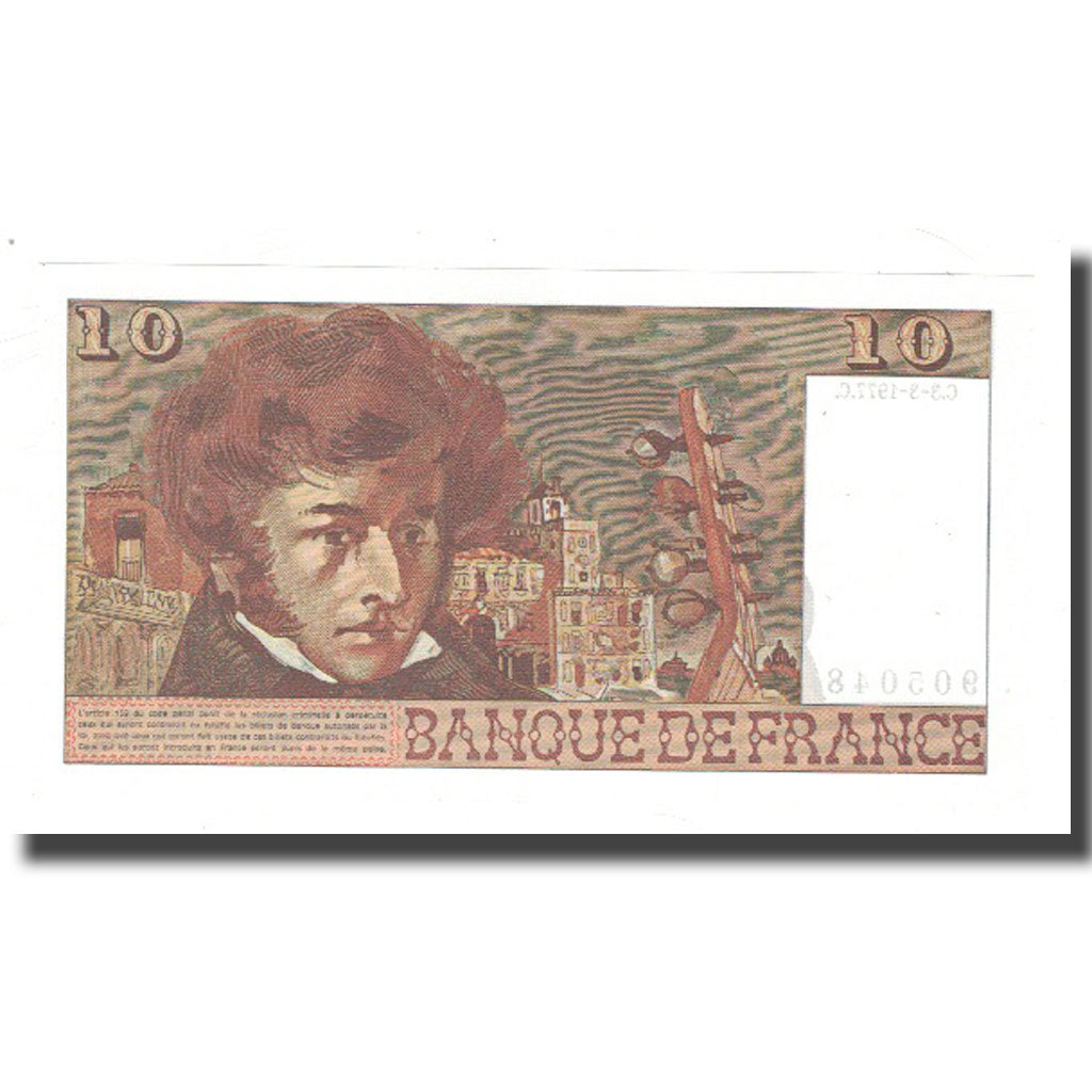 France, 10 Francs, Berlioz, 1977, 1977-03-03, NEUF, Fayette:63.21, KM:150c