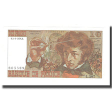 Francja, 10 Francs, Berlioz, 1976, 1976-03-04, UNC(65-70), Fayette:63.18