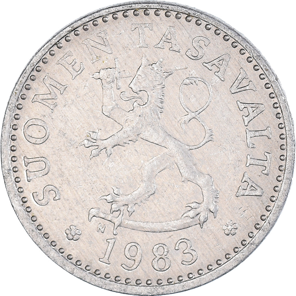 Monnaie, Finlande, 10 Pennia, 1983