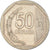 Coin, Peru, 50 Centimos, 2003