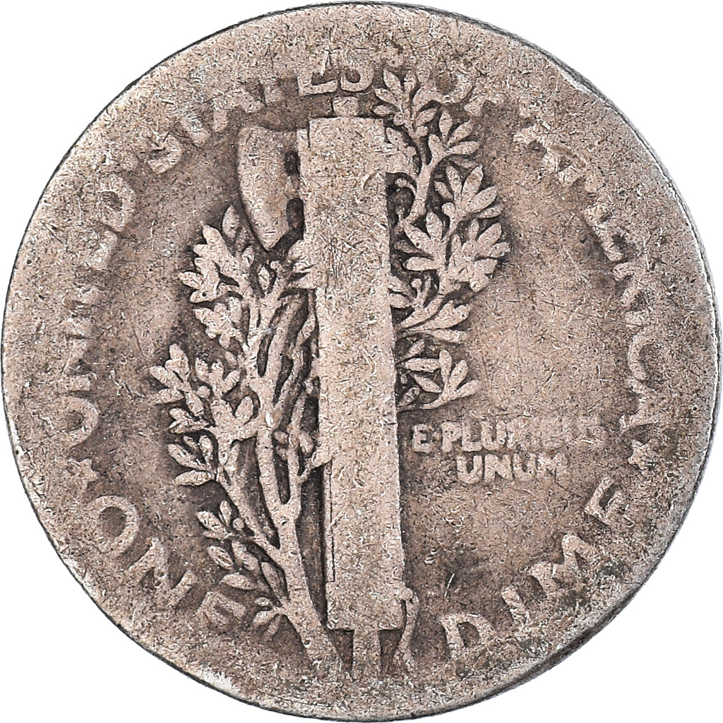Moneda, Estados Unidos, Dime, 1920