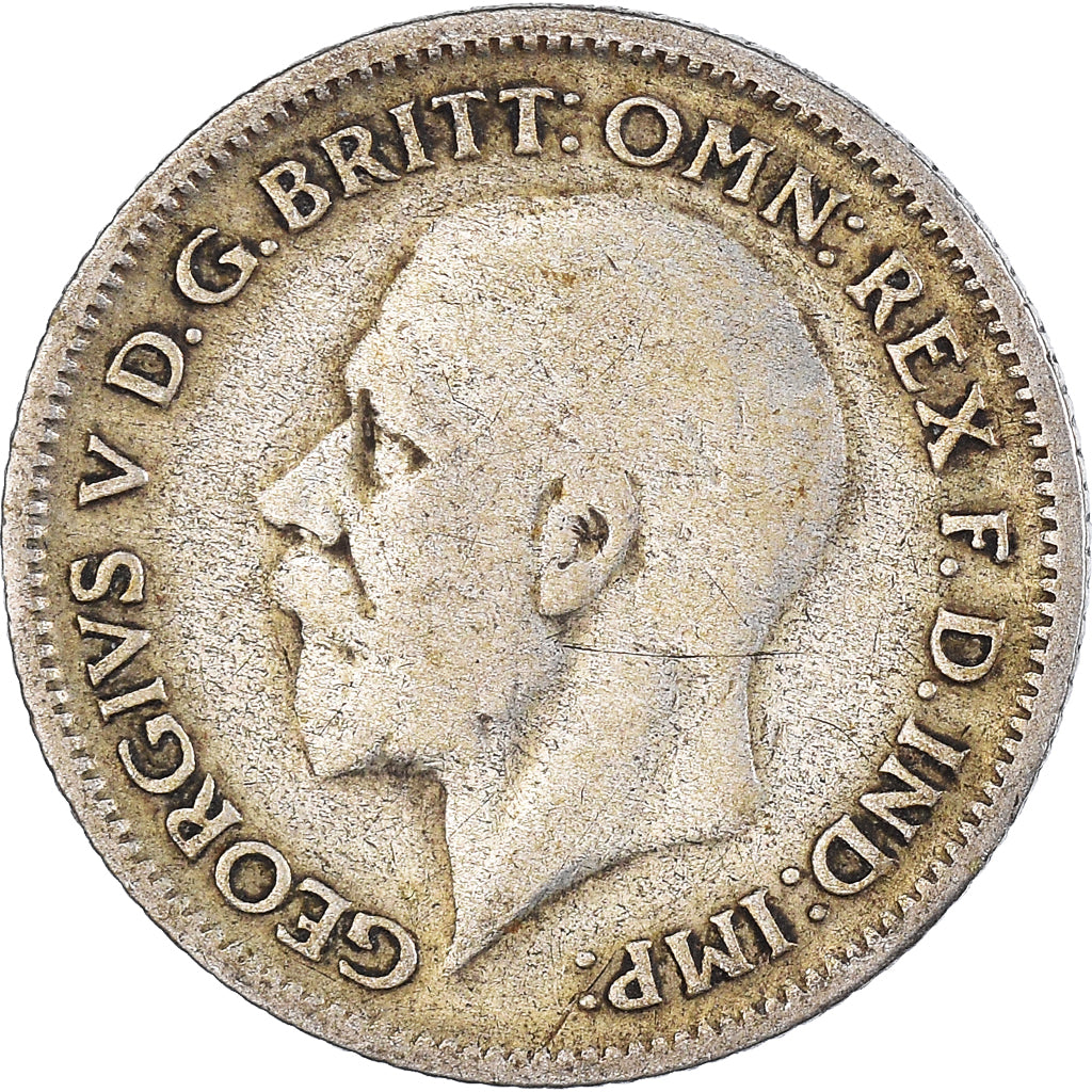 Monnaie, Grande-Bretagne, 6 Pence, 1930