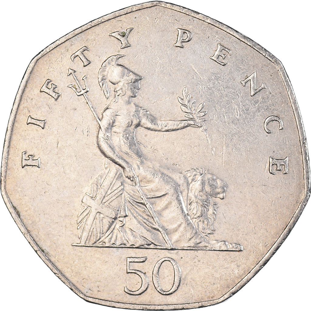 Munten, Groot Bretagne, 50 Pence, 1982