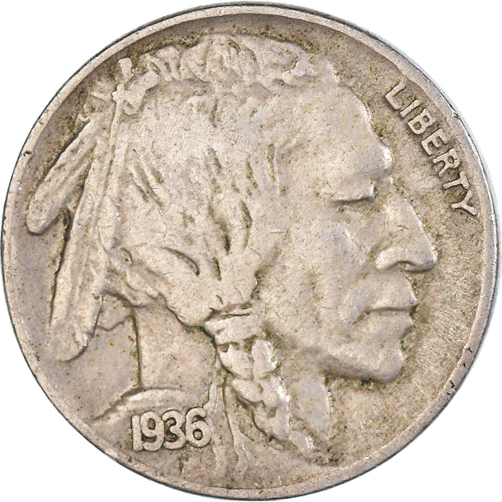 Munten, Verenigde Staten, 5 Cents, 1936