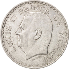 MONACO, 5 Francs, 1945, KM #122, EF(40-45), Aluminum, 3.79