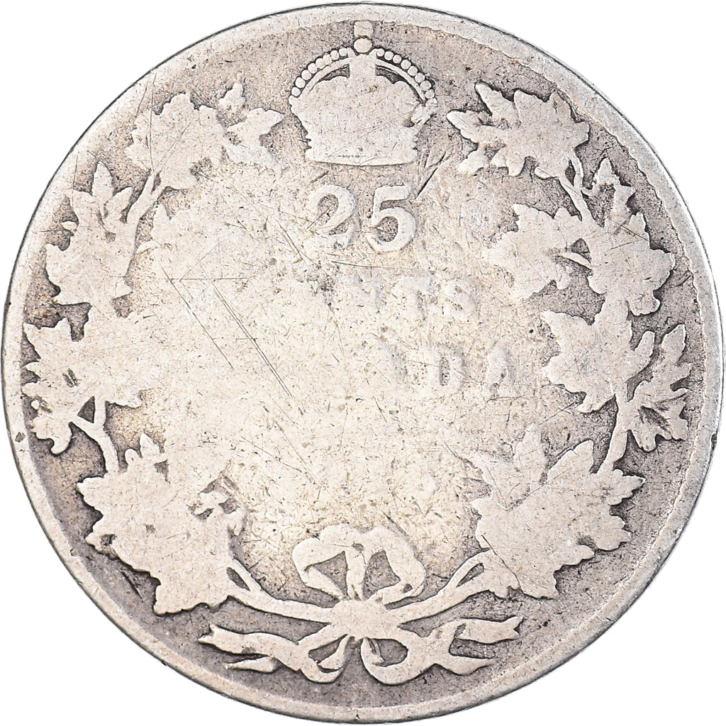 Monnaie, Canada, 25 Cents, Undated