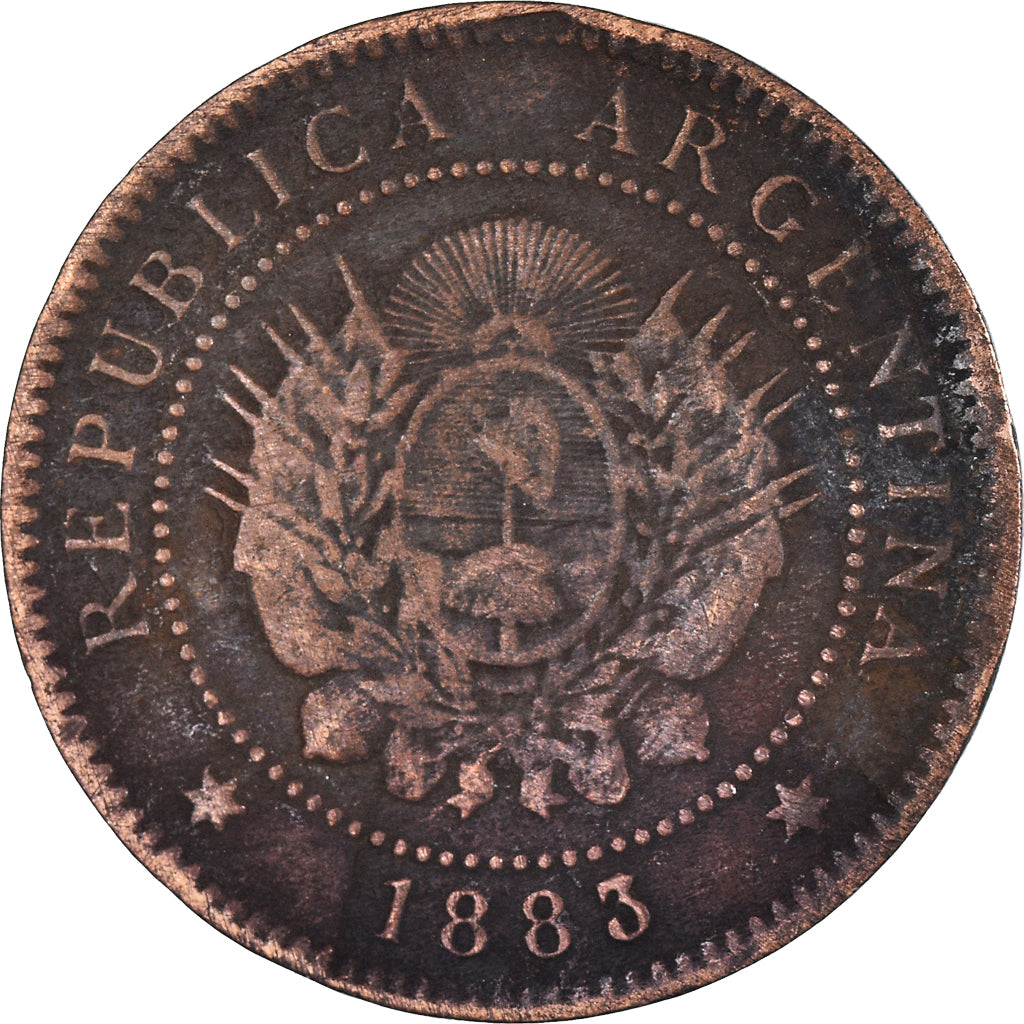Munten, Argentinië, Centavo, 1883