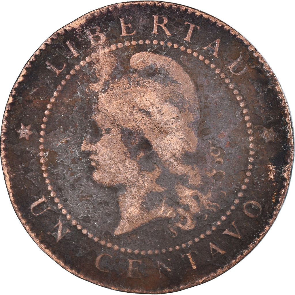 Munten, Argentinië, Centavo, 1883