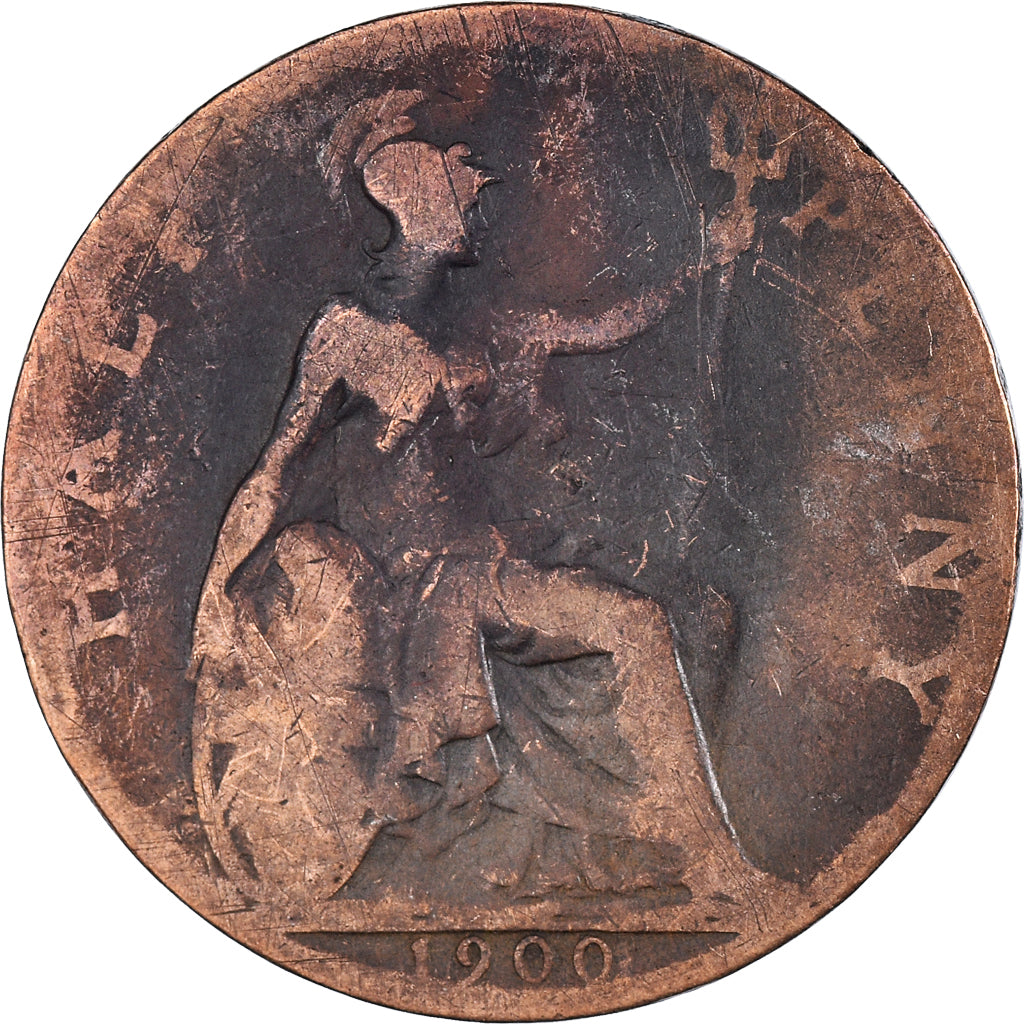 Munten, Groot Bretagne, 1/2 Penny, 1900