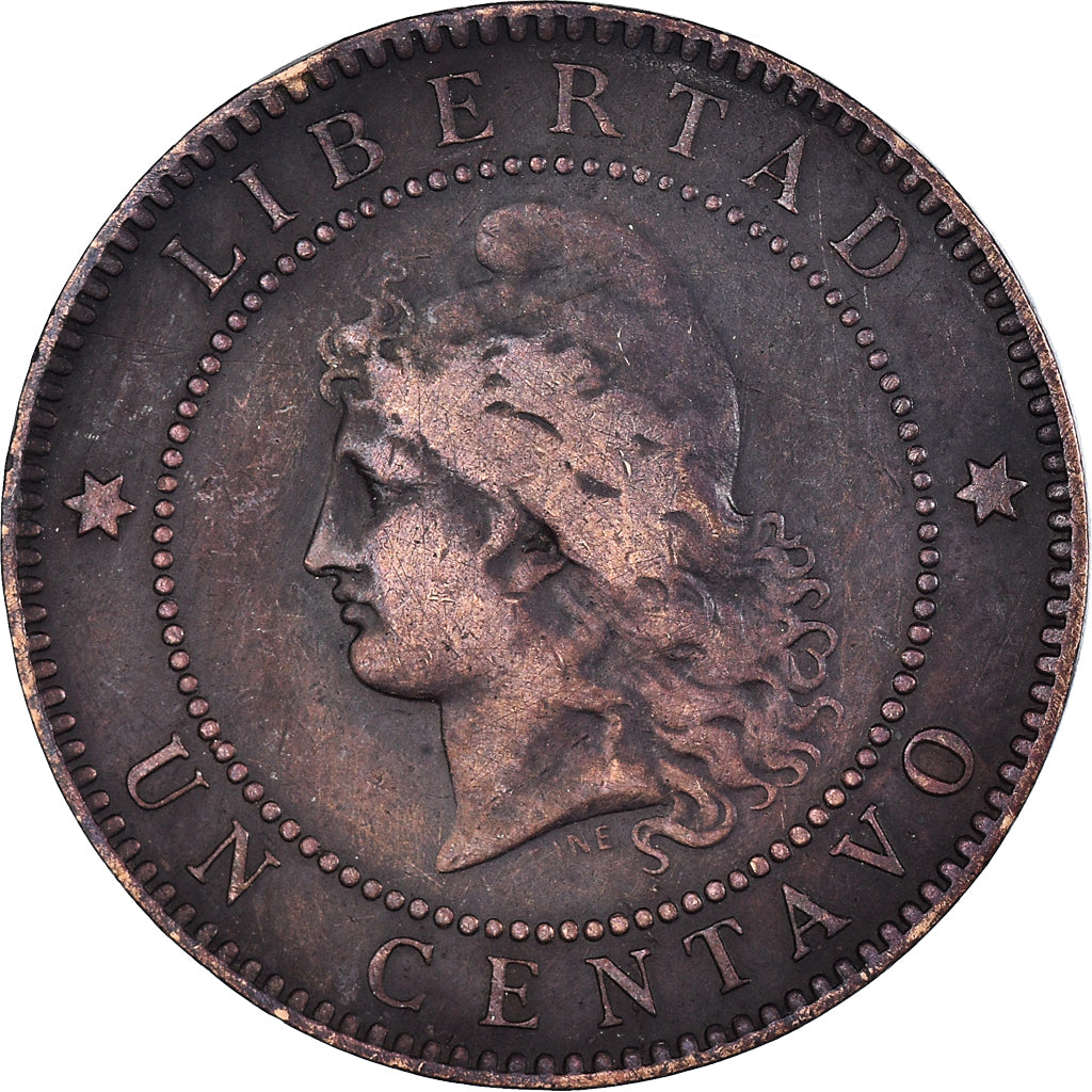 Munten, Argentinië, Centavo, 1886