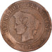 Moneta, Francja, 5 Centimes, 1877