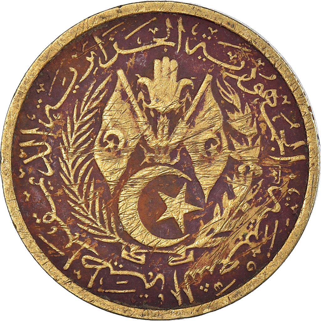 Munten, Algerije, 10 Centimes, 1964