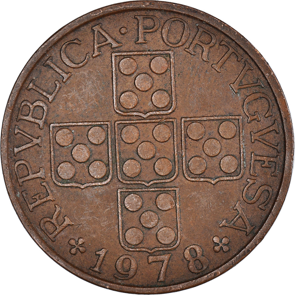 Münze, Portugal, Escudo, 1978