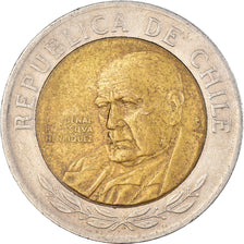 Coin, Chile, 500 Pesos, 2003