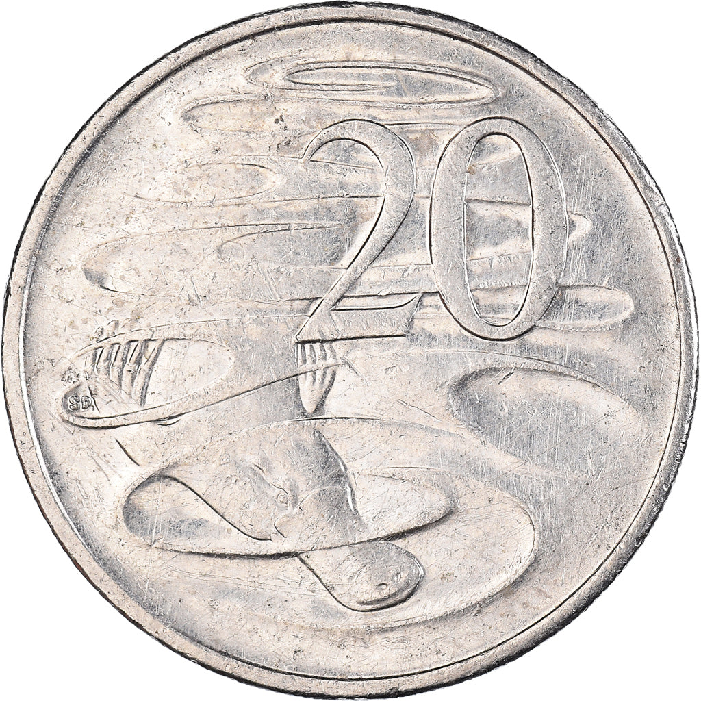 Moneta, Australia, 20 Cents, 2009