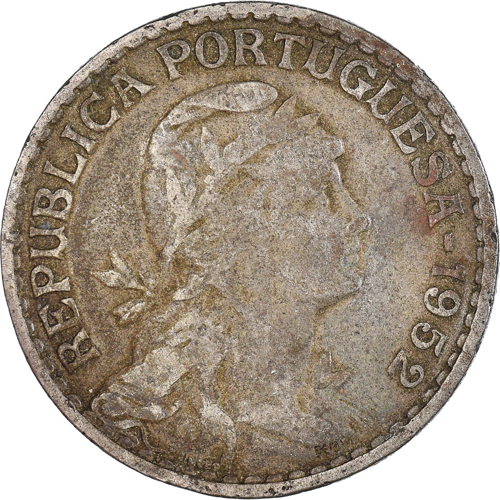 Coin, Portugal, Escudo, 1952