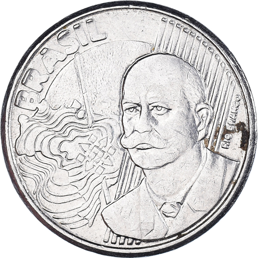 Moneta, Brasile, 50 Centavos, 2008