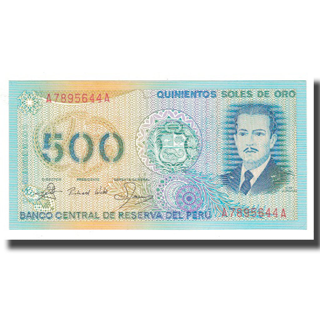 Billet, Pérou, 500 Soles De Oro, 1982, 1982-03-18, KM:125a, NEUF