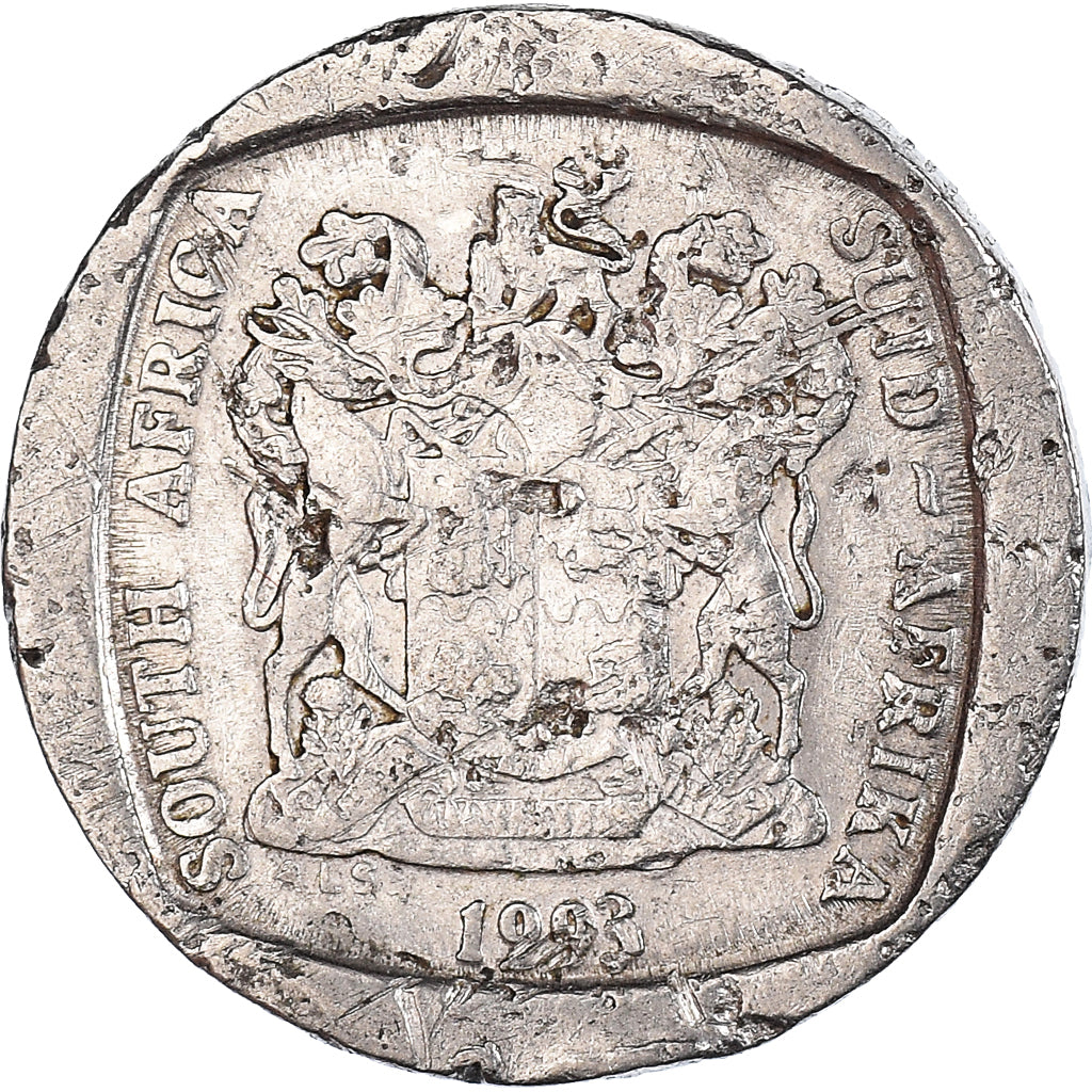 Moeda, África do Sul, Rand, 1993