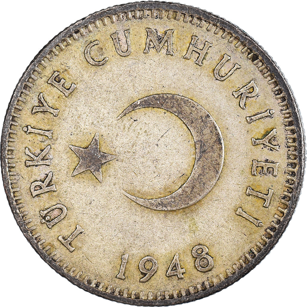 Münze, Türkei, Lira, 1948