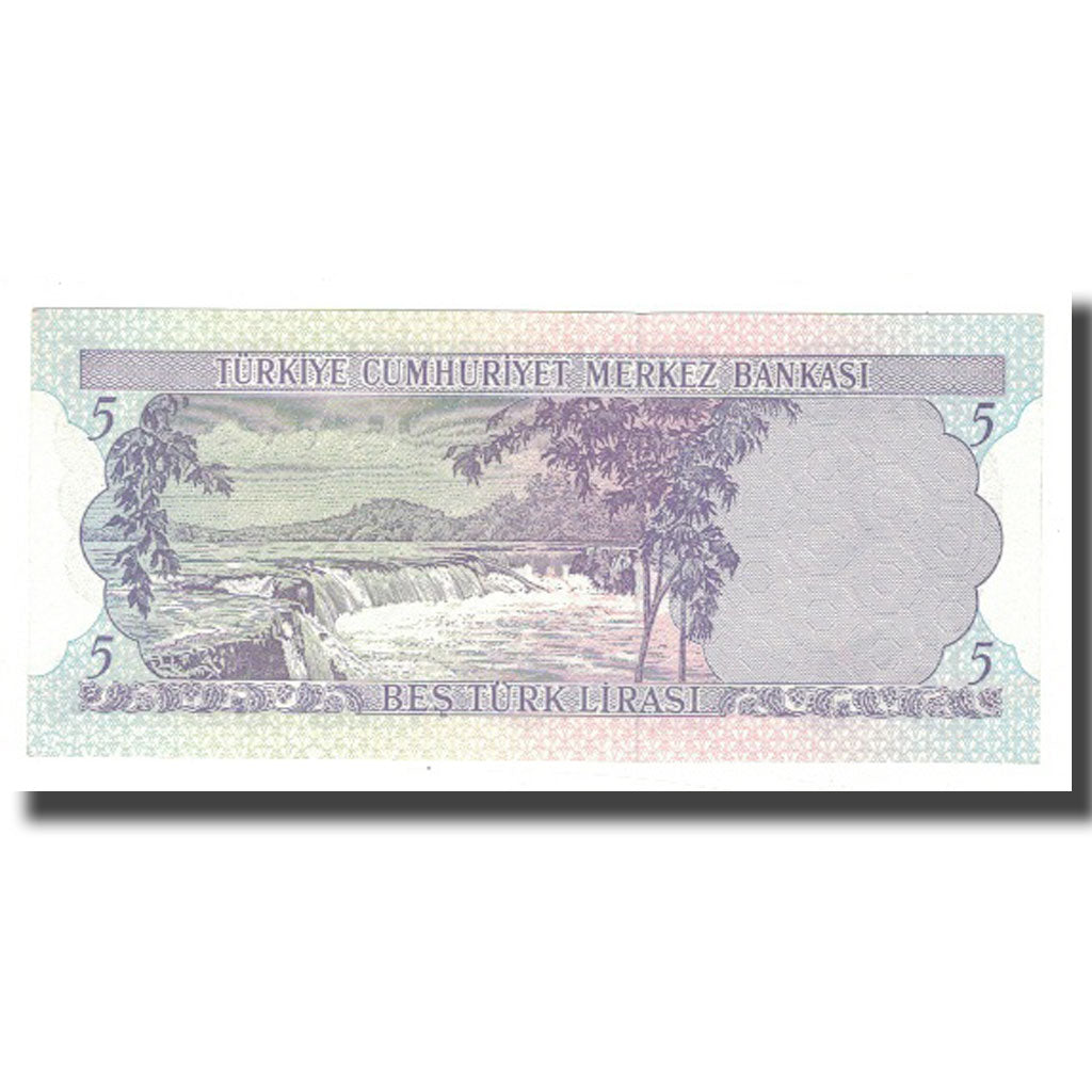 Banknote, Turkey, 5 Lira, 1930, 1930-06-11, KM:179, UNC(63)