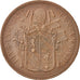 ITALIAN STATES, 5 Baiocchi, 1853, Roma, KM #1356, AU(50-53), Copper, 39.00