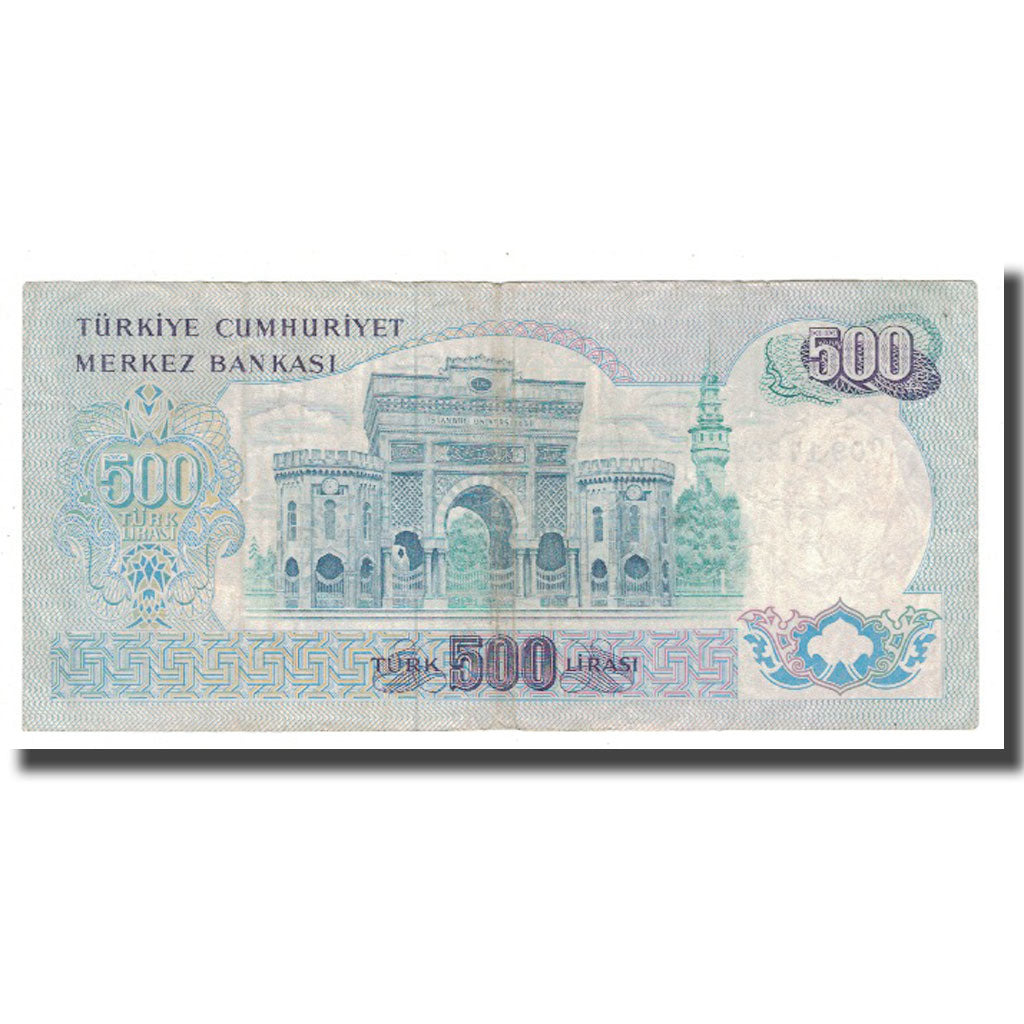 Banknote, Turkey, 500 Lira, 1970, 1970-01-14, KM:190, EF(40-45)