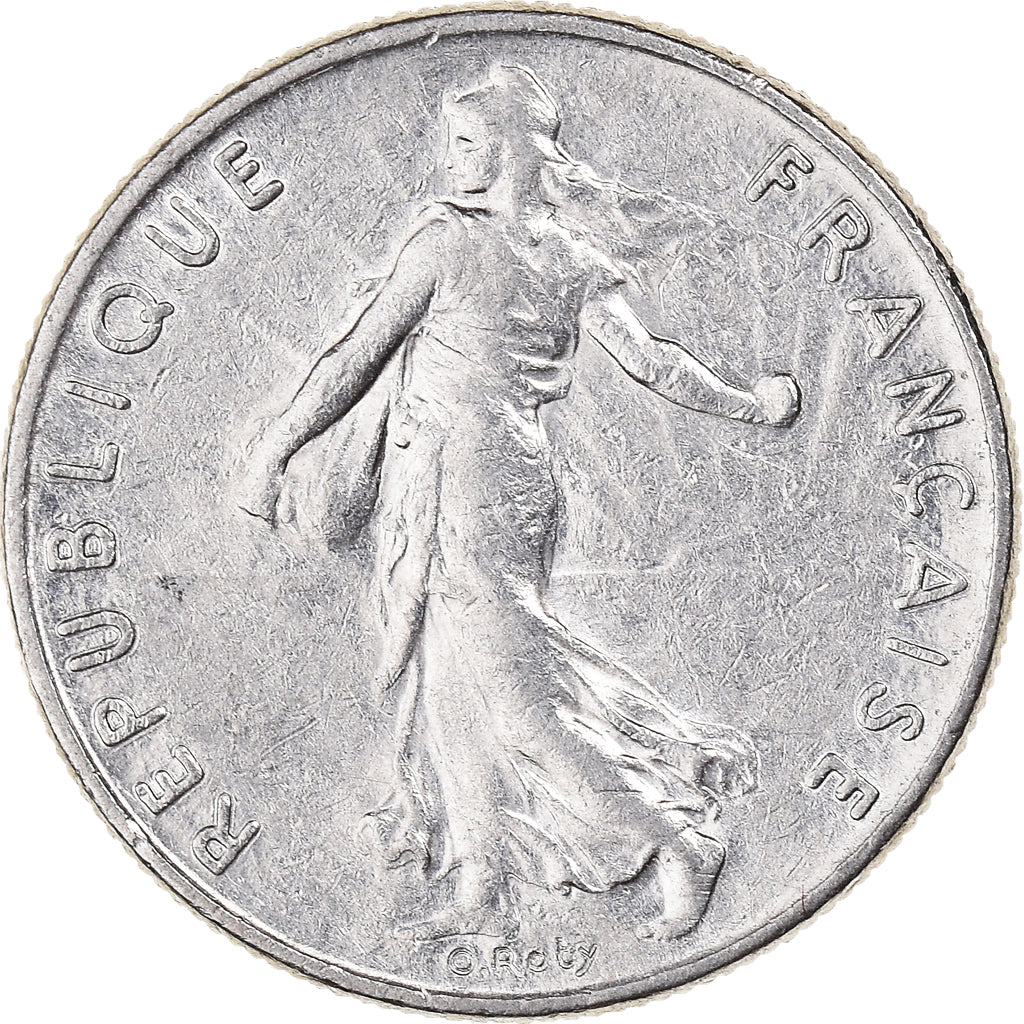Munten, Frankrijk, 1/2 Franc, 1988