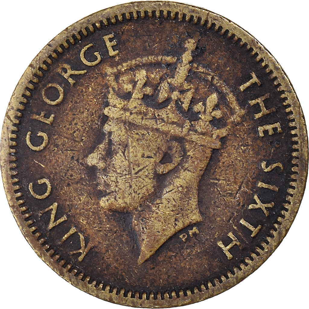 Münze, Hong Kong, 5 Cents, 1950
