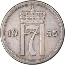 Moneta, Norvegia, 25 Öre, 1953