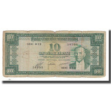 Banknot, Turcja, 10 Lira, 1930, 1930-06-11, KM:157a, VG(8-10)