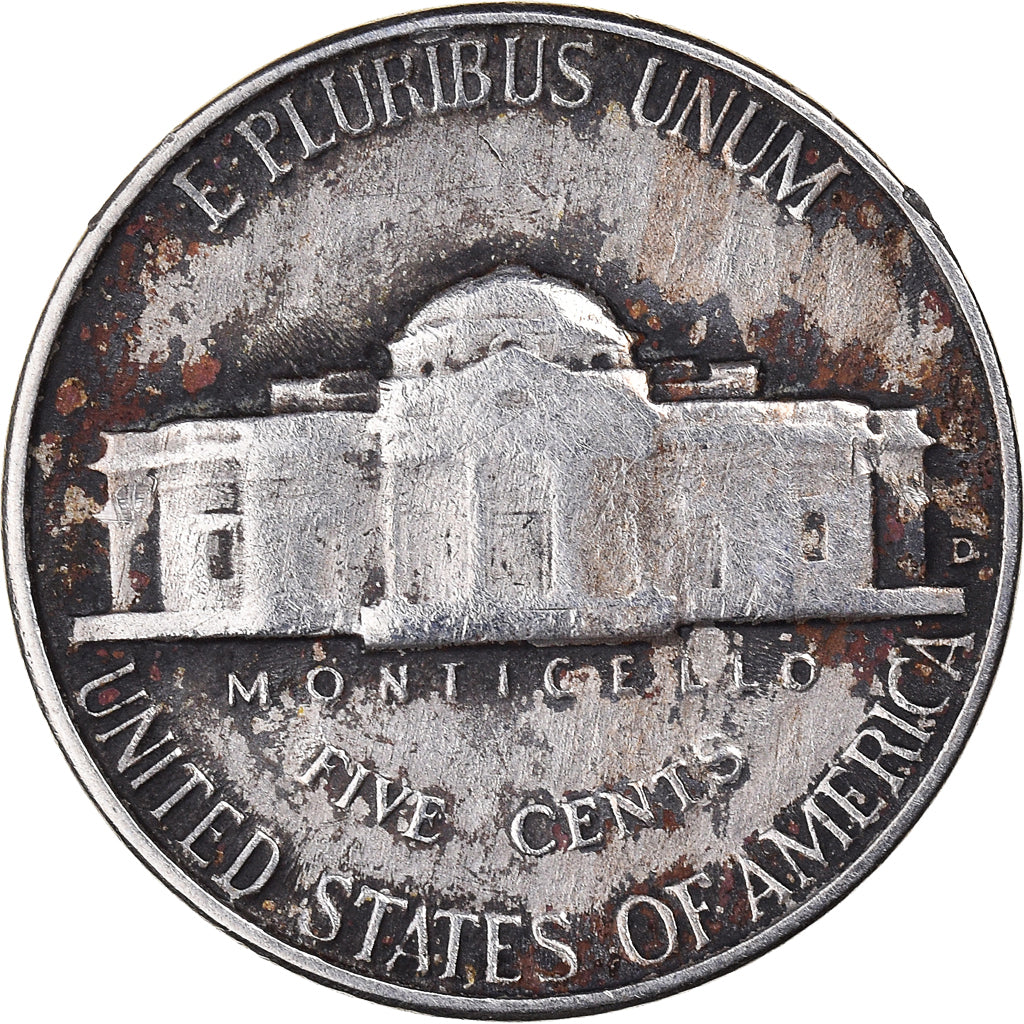 Coin, United States, 5 Cents, 1947