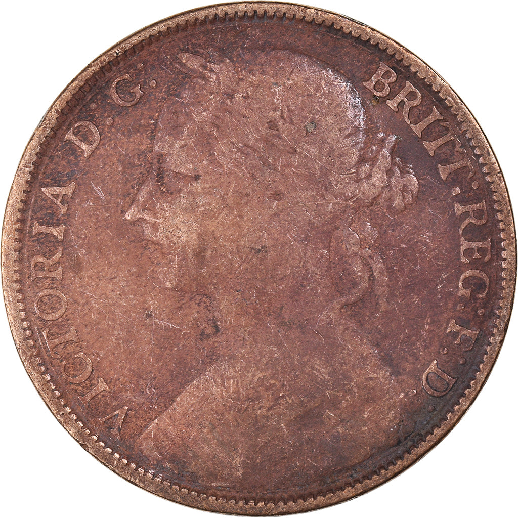 Münze, Großbritannien, Penny, 1884